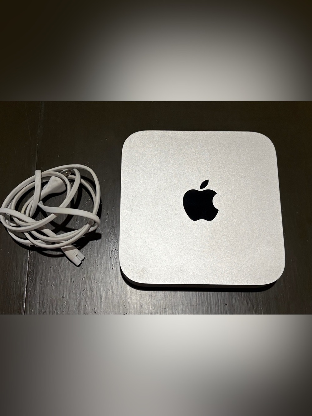 Apple Silver MacMini Desktop with White Power Cable